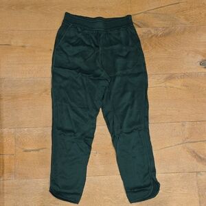 Zara Women's Emerald Green Silky Pants Size S